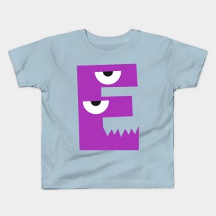 E Lettering Kids T-Shirt